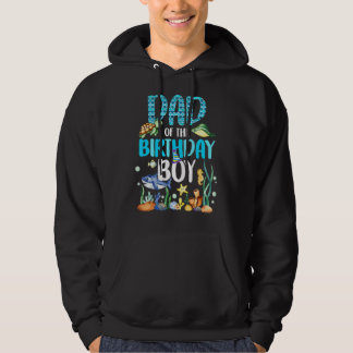 Vater des Geburtstags Boy Sea Fish Ocean Animals A Hoodie