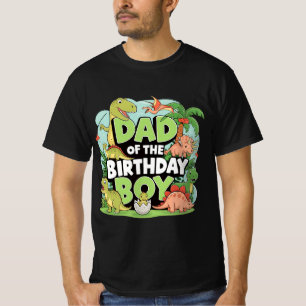 Vater des Geburtstags-Dinosaurier-T-Shirts   Dino T-Shirt