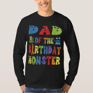 Vater des Geburtstagsmonsters Alien Kind B-Tages-P T-Shirt