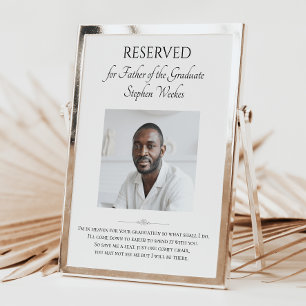 Vater des Gedichts mit Foto-Gedenkstätte Poster