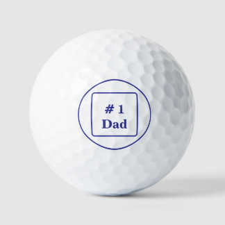 Vater des Golfers Golfball