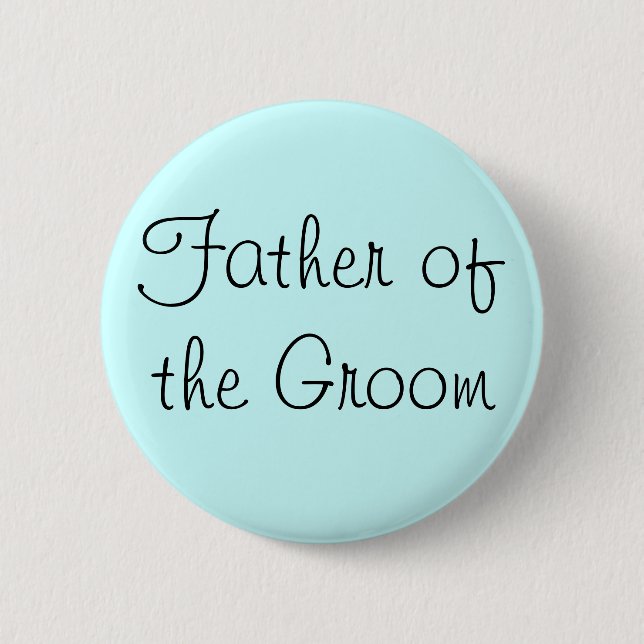 Vater des Groom-Buttons Button (Vorderseite)