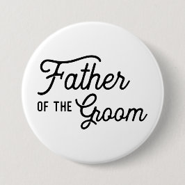 Vater des Groom Wedding Brautparty Gefallen Button