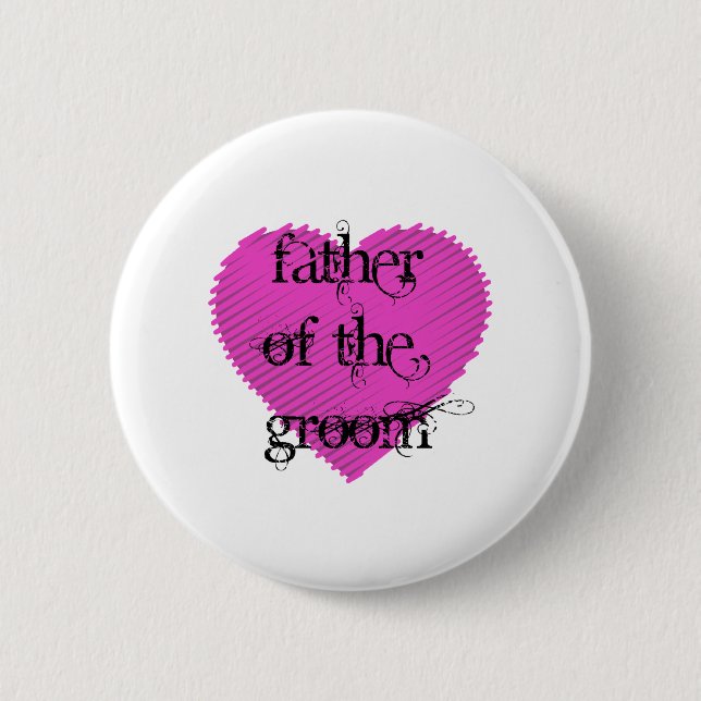 Vater des Grooms Button (Vorderseite)
