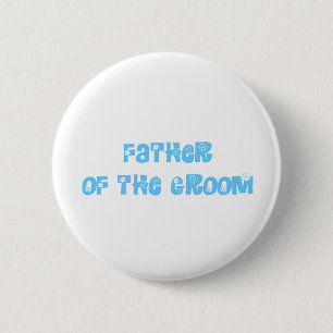 Vater des Grooms Button