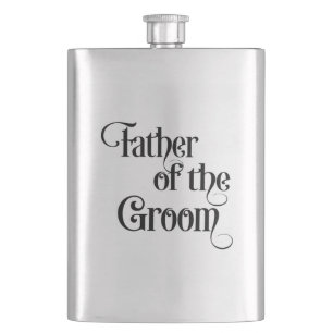 Vater des Grooms Flachmann