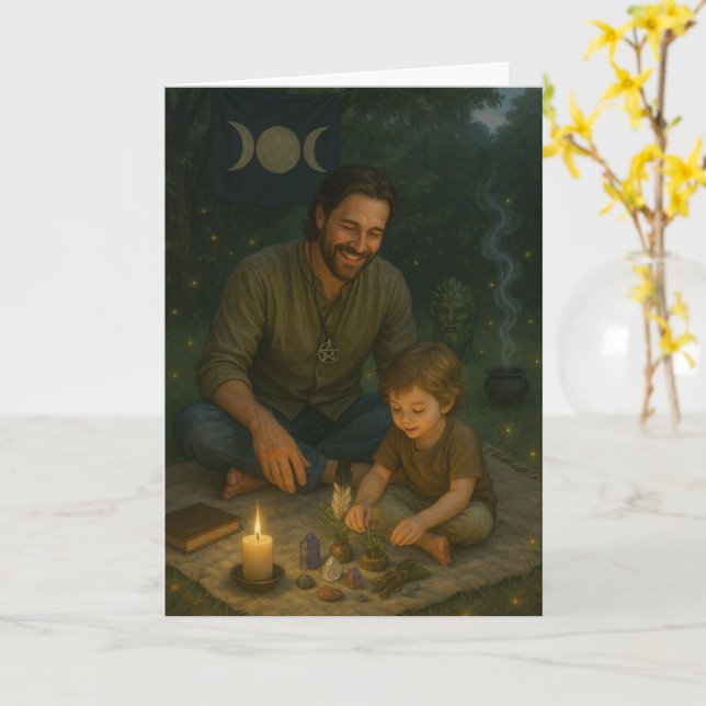 Vater des Hains Karte (Gelbe Blume)