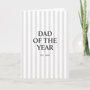 Vater des Jahres Etablierter Vater Karte