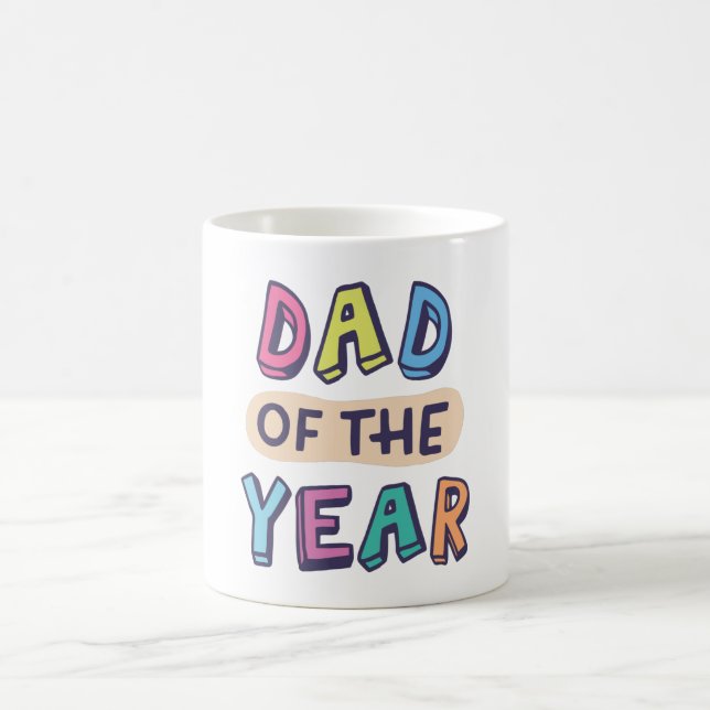Vater des Jahres Kaffeetasse (Mittel)