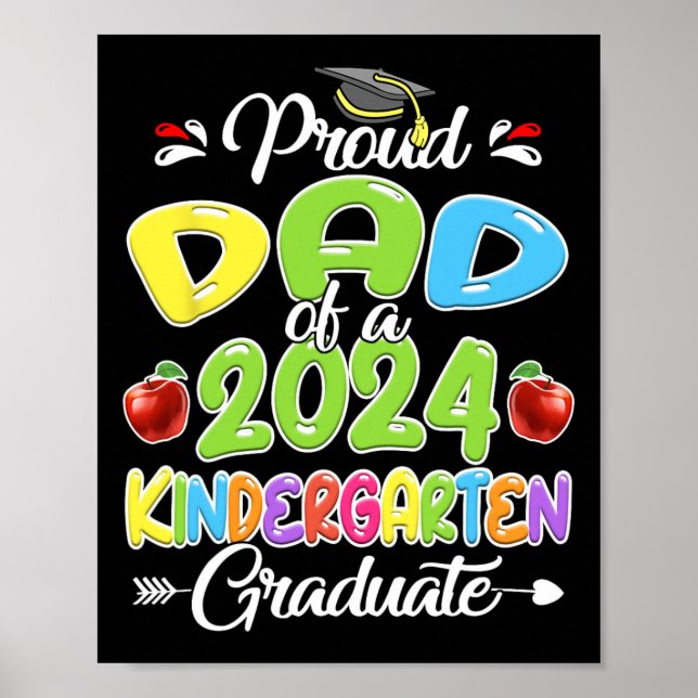 Vater des Kindergärtners 2024 Poster (Vorne)