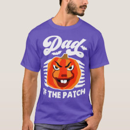 Vater des Patches - Funny Spooky Pumpkin Halloween T-Shirt