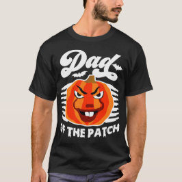 Vater des Patches - Funny Spooky Pumpkin Halloween T-Shirt