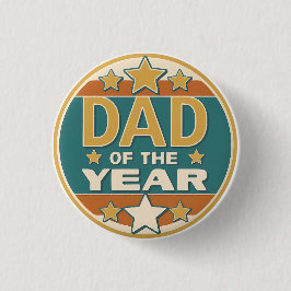 Vater des Retro-Abzeichens des Jahres - Geschenk d Button