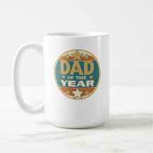 Vater des Retro-Abzeichens des Jahres - Geschenk d