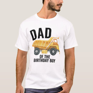 Vater des Truckbauwagens "Dump Truck Construction" T-Shirt