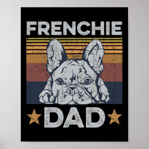 Vater-Design für Ihren französischen Vater Poster
