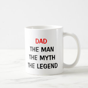 Vater die Mannmythos- Legenden-Tasse Kaffeetasse