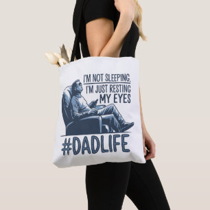 Vater, die sich gerne ein Zitat gönnen Tasche