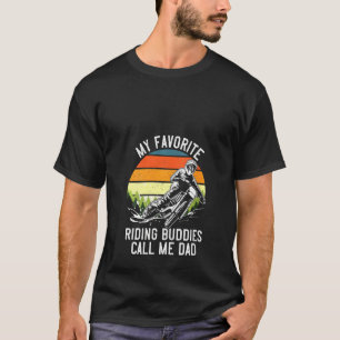 Vater Dirt Bike Motocross Reiten T-Shirt