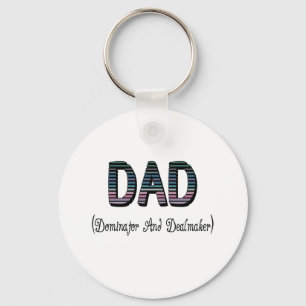 Vater Dominator und Händler Schlüsselanhänger