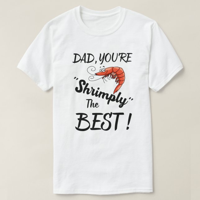 Vater, du bist die Geilheit der Besten! Sonniger V T-Shirt (Design vorne)