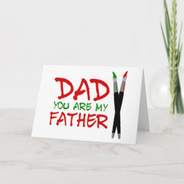 Vater, du bist mein Vater Karte