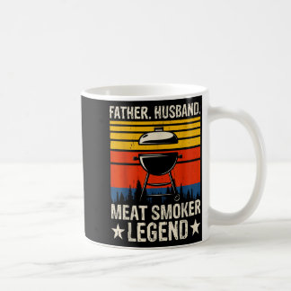 Vater Ehemann Fleischraucher Legende Bbq Dad Kaffeetasse