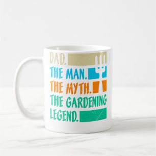 Vater Ein Mann Der Mythos Die Gartenlegende Garten Kaffeetasse