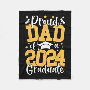 Vater einer CL von 2024 Graduate Matching Family Fleecedecke