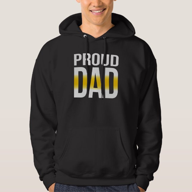 Vater eines 911-Operators, männlicher 911-Dispatch Hoodie (Vorderseite)