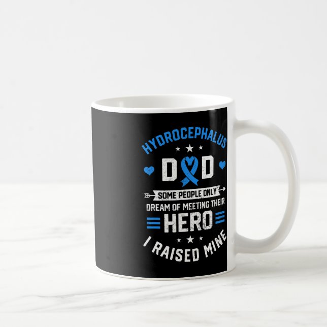 Vater eines Hydrocephalus-Kriegerüberlebens Kaffeetasse (Rechts)