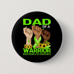 Vater eines Kriegers Button