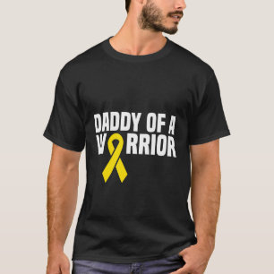 Vater eines Kriegers Leukämie-Kinder Kinderkrebs T-Shirt