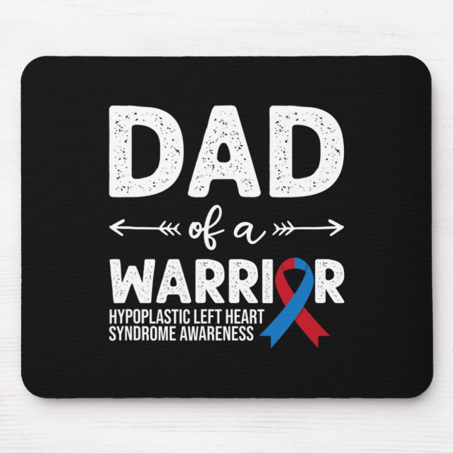 Vater eines Kriegers Mousepad (Vorne)