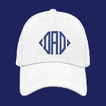 Vater Einfache moderne Typografie Bestickte Baseballkappe<br><div class="desc">Vater Simple Modern Typografy Custom Sticked Baseball Cap bietet die einfache moderne bestickte Text "Vater". Perfekt als Geschenk für Vater's Day,  Weihnachten,  Geburtstag und mehr. Erstellt von Evco Studio www.zazzle.com/store/evcostudio</div>