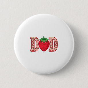 Vater-Erdbeerschrift-Vektor-Shirt-Design_1 Button
