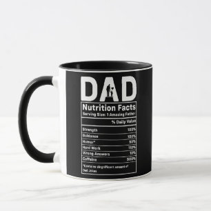 Vater Ernährung Fakten für Vater Vater in Vätern T Tasse