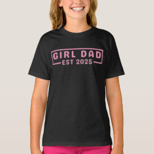 Vater Est 2025 Logo Vater 2025 lädt Neuer Vater ei T-Shirt