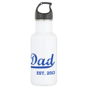 VATER EST. 20XX NEUER DADDY BABY VATER'S DAY TRINKFLASCHE