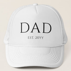 Vater Est Modern New Daddy zum Vater geworben Truckerkappe