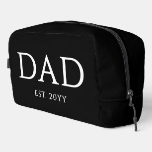 Vater Est Modern New Daddy zum Vater geworben Waschbeutel