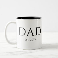 Vater Est Modern New Daddy zum Vater geworben