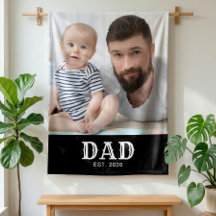 Vater etablierte fette Typografie Foto