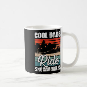 Vater fahren Snowmobile - Pater Snowcross Motor Sl Kaffeetasse