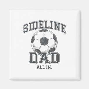 Vater Familie passendes Fußball-Vater-Sport-Liebe Magnet