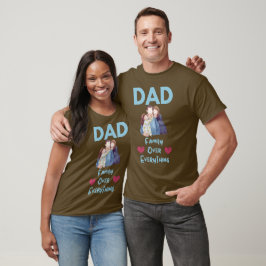 Vater: Familie über alles T-Shirt