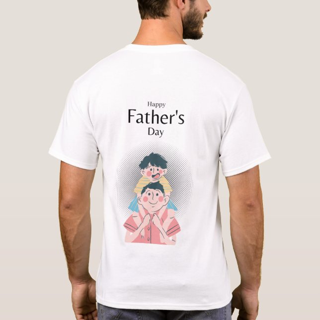 Vater: Familienvorstand T-Shirt (Rückseite)