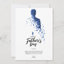 Vater feiern einladung