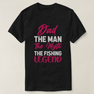 Vater Fischen Geburtstag oder Vatertag T-Shirt