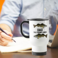 Vater Fischen Legend Walleye Fisch Vatertag